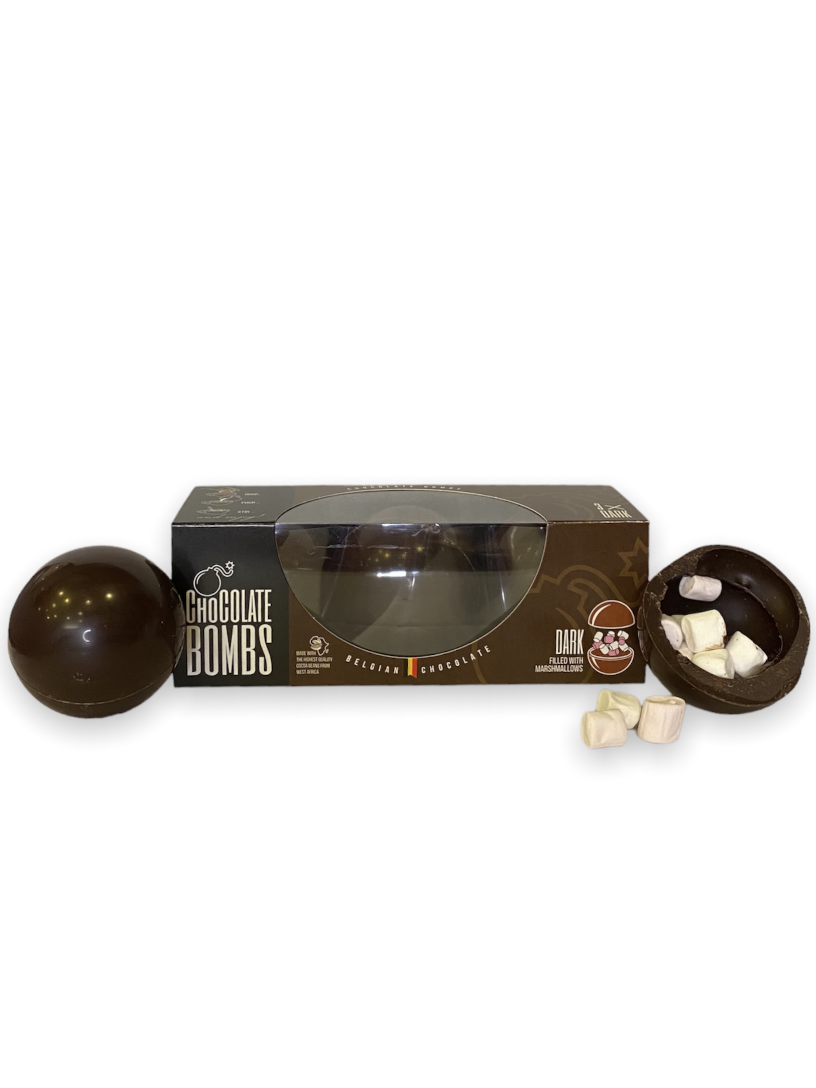 Bombe di cioccolato fondenti Bombe di cioccolato fondenti